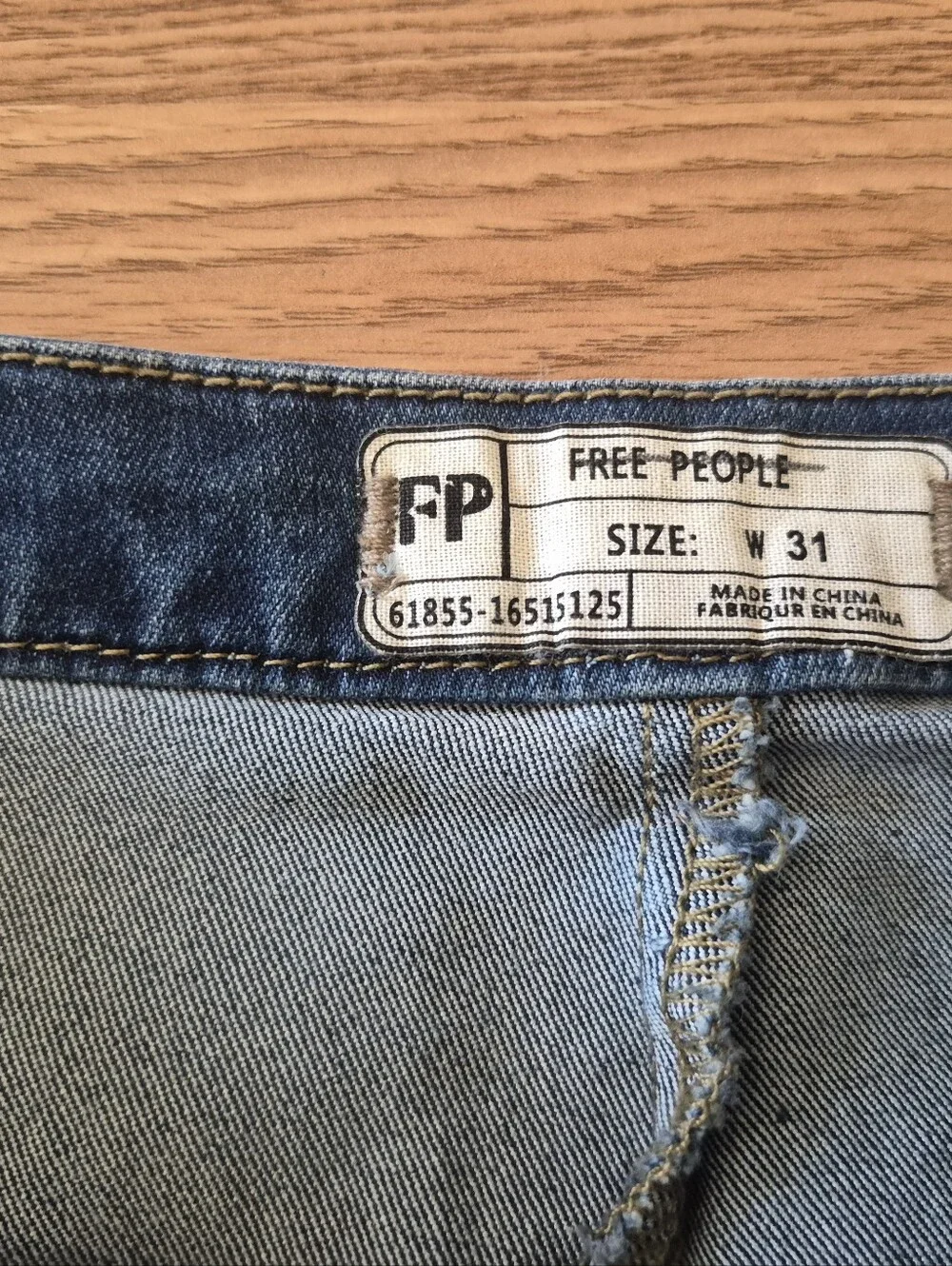 Free People Women's Denim Shorts